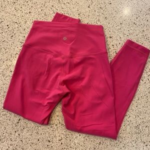 Lululemon Align High Rise 25” Sonic Pink